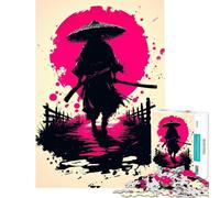 Puzzle per ragazzi da 1000 pezzi Silent Ronin Under The Blood Moon Gioco impossibile per giochi educativi Sfida Giocattolo Divertente Regalo Adatto alle coppie (Dimensioni 38x52cm)