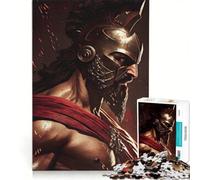 Puzzle per ragazzi da 1000 pezzi, soldato antico, giochi per famiglie, assemblaggio di figure, per rafforzare l'amore tra le coppie 50x75cm