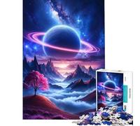 Puzzle per ragazzi da 1000 pezzi Solitudine Celeste Attività divertenti da fare in casa per tutta la famiglia Giochi per famiglie dai 14 anni in su (38x26cm)