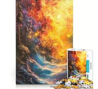 Puzzle per ragazzi da 1000 pezzi "Sovranità Cosmica", gioco interattivo, migliora la memoria, regalo per amici e familiari 38x26cm