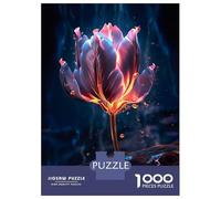 Puzzle Per Ragazzi Da 1000 Pezzi Spiritual Fire Flower Puzzle Gioco Pratico Per Divertimento in Famiglia Regali Unici Per Compleanno E Natale 38x26cm/1000pcs
