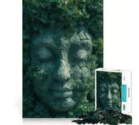 Puzzle per ragazzi da 1000 pezzi,statua di Buddha,taglio preciso,decorazione creativa e divertente,gioco di pace,pezzo d'arte natalizio (38x26cm)