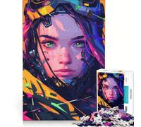 Puzzle per ragazzi da 1000 pezzi, stile Cyberpunk Pop, Anime, gioco pratico, per divertimento in famiglia, ideale come regalo per tutta la famiglia 50x75cm