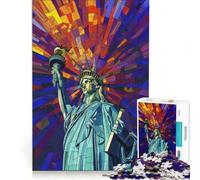 Puzzle per ragazzi da 1000 pezzi stile Liberty Picasso decorazione da parete difficile e stimolante regalo divertente 38x52cm