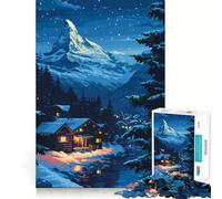 Puzzle per ragazzi da 1000 pezzi, stile pixel art, incastro preciso, logica divertente, gioco tranquillo, gioco artistico per compleanno (38x52cm)