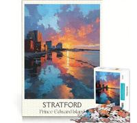 Puzzle per ragazzi da 1000 pezzi Stratford, giochi educativi, decorazione perfetta, collezione d'artista, belle arti 50x75cm