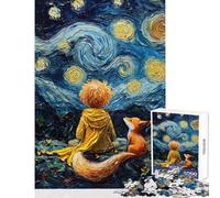 Puzzle per ragazzi da 1000 pezzi "Sussurri nella notte stellata" giocattolo antistress ideale per le vacanze a casa per passare il tempo regali di Natale e compleanno (dimensioni 50x75cm)