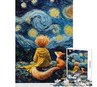Puzzle per ragazzi da 1000 pezzi Sussurri nella notte stellata gioco di puzzle per adulti decorazione da parete sfida impegnativa compleanno e Natale (dimensioni 38x26cm)