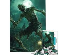 Puzzle per ragazzi da 1000 pezzi tema horror non morti sfida educativa giocattolo decorativo per la casa adatto a ragazzi dai 14 anni in su (38x52cm)