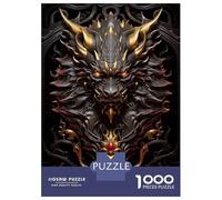 Puzzle Per Ragazzi Da 1000 Pezzi The Golden Dragon Zodiac Puzzle Per Adulti Gioco Pratico Decorazione Murale Regali Unici Per Compleanno E Natale 52x38cm/1000pcs