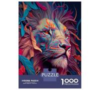 Puzzle Per Ragazzi Da 1000 Pezzi The Pride Lion Puzzle Giochi Rilassanti Difficili Divertenti Attività A Casa, 38x26cm/1000pcs