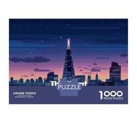 Puzzle Per Ragazzi Da 1000 Pezzi The Shard London Pixel Art Puzzle Per Adulti Giochi Per Famiglie Decorazione Da Parete Regali Di Compleanno E Unici 38x26cm/1000pcs