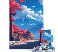Puzzle per ragazzi da 1000 pezzi torii cremisi sogni stimolano l'esercizio cerebrale gioco difficile per famiglie adatto a persone dai 14 anni in su (38x26cm)