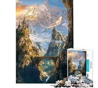 Puzzle per ragazzi da 1000 pezzi Un ponte tra i mondi puzzle fai da te regalo di compleanno (dimensioni 38x52cm)