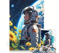 Puzzle per ragazzi da 1000 pezzi: Un viaggio oltre la Terra, gioco impossibile, sfida difficile, compleanno e altre occasioni 38x26cm
