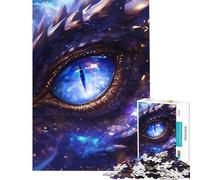Puzzle per ragazzi da 1000 pezzi Universo Cosmico Occhio del Drago gioco per famiglie giocattolo avvincente per coltivare la pazienza ottimo regalo un'opera d'arte (dimensioni 38x26cm)