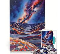 Puzzle per ragazzi da 1000 pezzi Valle della Morte - Maestosità della Via Lattea, gioco impossibile, divertente antistress, ideale come regalo 38x52cm
