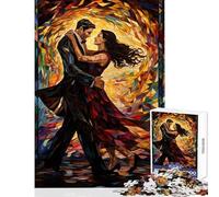 Puzzle per ragazzi da 1000 pezzi vetrata artistica amore gioco educativo corsa a velocità manuale giocattoli fai da te con poster abbinato e foglio di curiosità (50x75cm)