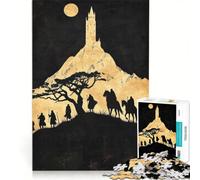 Puzzle per ragazzi da 1000 pezzi: Viaggio fantastico alla torre, gioco rompicapo, interazione genitore-figlio, regalo di compleanno, regalo 50x75cm