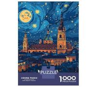 Puzzle Per Ragazzi Da 1000 Pezzi Vienna Austria Nightscape Art Puzzle Per Adulti Giochi Per Famiglie Decorazione Da Parete Regali Di Compleanno E Unici 38x26cm/1000pcs
