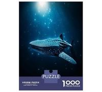 Puzzle Per Ragazzi Da 1000 Pezzi Whale Shark Water Puzzle Giochi Rilassanti Ma Divertenti E Spiritosi Regali Di Compleanno E Unici 70x50cm/1000pcs
