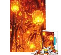 Puzzle per ragazzi da 1000 pezzi "When The Lantern Light" - Puzzle antistress da 1000 pezzi regalo di compleanno regalo di viaggio (38x52cm)
