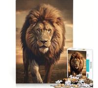 Puzzle per ragazzi da 1000 pezzi Wild Majesty giocattolo decorativo da parete per divertimento in famiglia regalo di compleanno regalo di viaggio 38x52cm