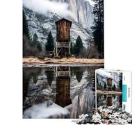 Puzzle per ragazzi da 1000 pezzi Yosemite Majesty Puzzle per ragazzi Gioco pratico per le vacanze a casa Attività divertenti per passare il tempo a casa (Dimensioni 50x75cm)
