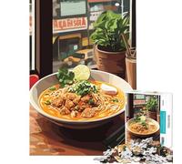 Puzzle per ragazzi da 1000 pezzi zuppa di noodle con lime giochi per famiglie gioco stimolante ottimo regalo per chi ama giocare e alleviare lo stress (dimensioni 75x50cm)