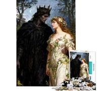 Puzzle per ragazzi da 1000 pezziAde e Persefone nella foresta incantata Aiuta ad allenare la mente Decorazione per la casa Gioco impossibile per ragazzi dai 14 anni in su (50x75cm)