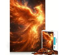 Puzzle per ragazzi "Fenice che risorge", 1000 pezzi, rompicapo rilassante, assemblaggio immagini, regalo affettuoso (38x26cm)