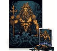 Puzzle per ragazzi Nettuno e Poseidone, 1000 pezzi, gioco di logica e antistress, ideale come regalo di compleanno (50x75cm)