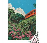 Puzzle Per Ragazzi Puzzle Da 1000 Pezzi Amazon Rainforest Train Ride Giochi Rilassanti Sfida Difficile Attività Divertenti A Casa 52x38cm/1000pcs