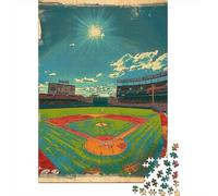 Puzzle Per Ragazzi Puzzle Da 1000 Pezzi Baseball Stadium Art Print-7 Giochi Rilassanti Sfida Difficile Attività Divertenti A Casa 38x26cm/1000pcs