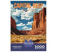 Puzzle Per Ragazzi Puzzle Da 1000 Pezzi Capitol Reef National Park Per Adulti Gioco Pratico Decorazione Da Parete Regali Di Natale E Compleanno 52x38cm/1000pcs