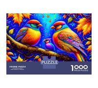 Puzzle Per Ragazzi Puzzle Da 1000 Pezzi Colorful Birds Fantasy Artwork Giochi Rilassanti Sfida Difficile Attività Divertenti A Casa 52x38cm/1000pcs