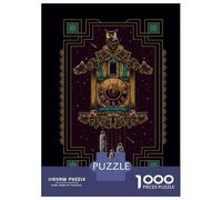 Puzzle Per Ragazzi Puzzle Da 1000 Pezzi Cuckoo Clock Wall Art Print Per Adulti Gioco Pratico Decorazione Da Parete Regali Di Natale E Compleanno 70x50cm/1000pcs
