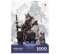 Puzzle Per Ragazzi Puzzle Da 1000 Pezzi Edo Lonely Wolf Giochi Rilassanti Sfida Difficile Attività Divertenti A Casa 38x26cm/1000pcs