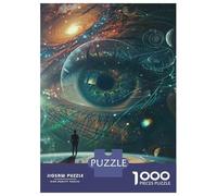 Puzzle Per Ragazzi Puzzle Da 1000 Pezzi Explore The Universe with Our Cosmic Glasses! Giochi Rilassanti Sfida Difficile Attività Divertenti A Casa 52x38cm/1000pcs