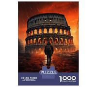 Puzzle Per Ragazzi Puzzle Da 1000 Pezzi Exploring Ancient Rome The Colosseum's Mystique Giochi Rilassanti Sfida Difficile Attività Divertenti A Casa 70x50cm/1000pcs