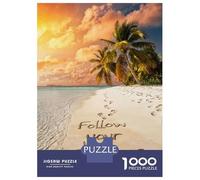 Puzzle Per Ragazzi Puzzle Da 1000 Pezzi Follow Your Dreams Giochi Rilassanti Sfida Difficile Attività Divertenti A Casa 52x38cm/1000pcs