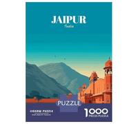 Puzzle Per Ragazzi Puzzle Da 1000 Pezzi Jaipur, India Travel Per Adulti Gioco Pratico Decorazione Da Parete Regali Di Natale E Compleanno 70x50cm/1000pcs
