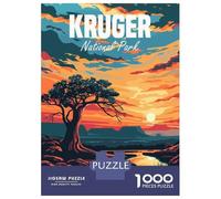 Puzzle Per Ragazzi Puzzle Da 1000 Pezzi Kruger National Park Per Adulti Gioco Pratico Decorazione Da Parete Regali Di Natale E Compleanno 38x26cm/1000pcs
