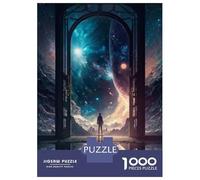 Puzzle Per Ragazzi Puzzle Da 1000 Pezzi The Door to The Unknown V3 Giochi Rilassanti Sfida Difficile Attività Divertenti A Casa 38x26cm/1000pcs