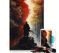 Puzzle per ragazzi "The Silent Ronin" da 1000 pezzi, attività per migliorare la memoria, da assemblare a casa, regalo perfetto 38x52cm