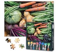 Puzzle per verdure raccolte fresche per adulti, 1000 pezzi, barbabietole e carote, puzzle per adulti, giochi di puzzle o giocattoli per gli anziani 50 x 70 cm