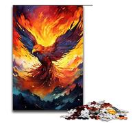 Puzzle perda 1000 pezzi La fenice è circondata da schizzi Un sacco di puzzle colorati e divertenti per tutta la famiglia adolescenti dai 14 anni in su Dimensioni 75x50 cm