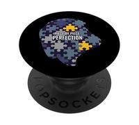 Puzzle Perfection Piece by Piece Mindset Design PopSockets PopGrip Adesivo
