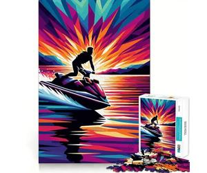 Puzzle personale WPAP per adolescenti, 1000 pezzi, rafforza la memoria, calma, passatempo di qualità, regalo festivo (38x52cm)