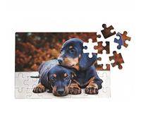 Puzzle personalizzati con le vostre foto preferite foto, formati A3 e A4, forma di cuore e rettangolare, ogni occasione (Formato A4-42 TASSELLI)